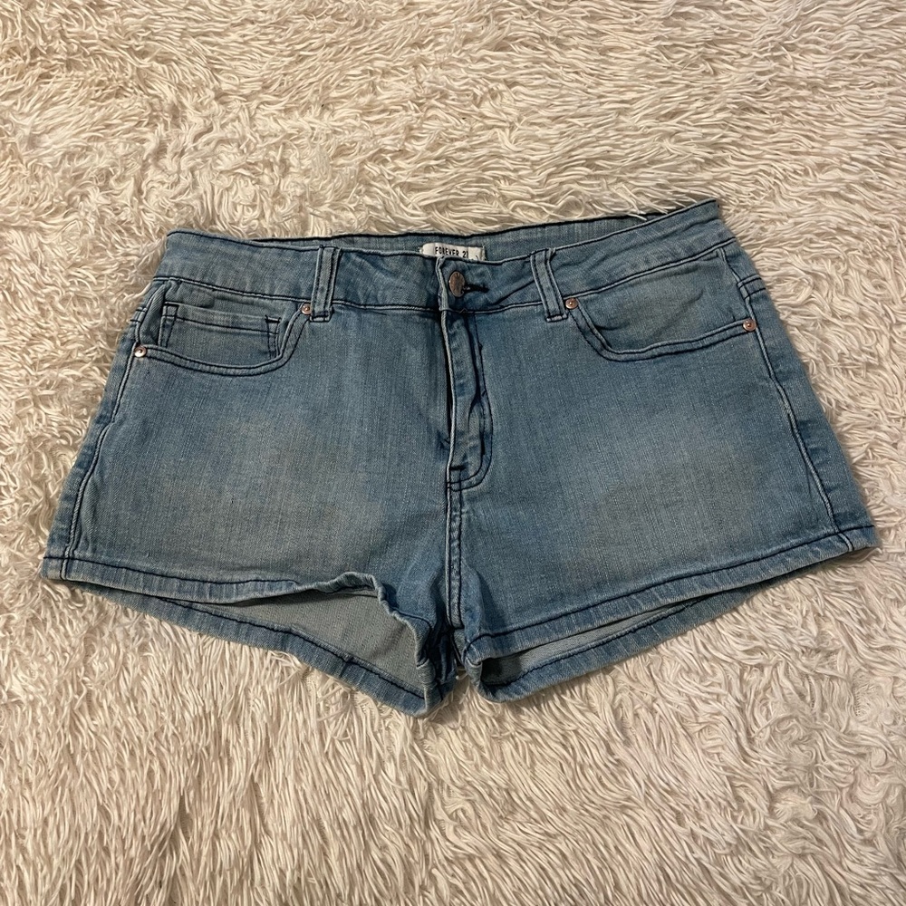 Forever21 Size 29 Women’s light Denim Shorts
